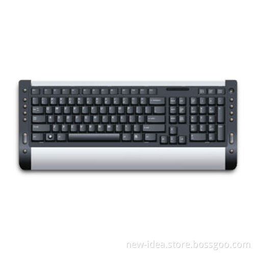 Multimedia Keyboard, Wired Fashionable and Simple Design, 0 to 50°C Operating Temperatures